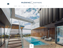 Tablet Screenshot of mcewingpartners.com
